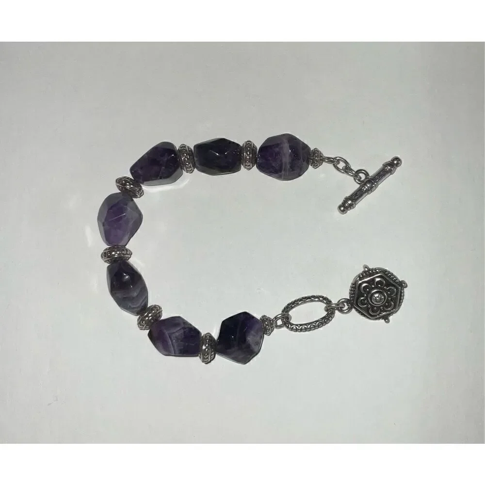 Natural Amethyst Bracelet